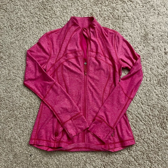 lululemon athletica Jackets & Blazers - Lululemon Heathered Paris Pink Define Jacket